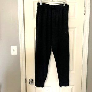 NIKE MEN'S  tapered leg SWEAT PANTS Dark Gray LG